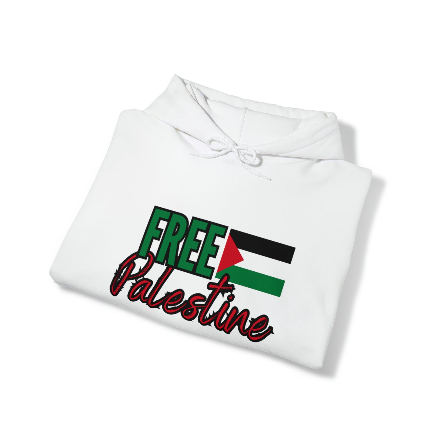 Free Palestine (Unisex Heavy Blend™ Hooded Sweatshirt)