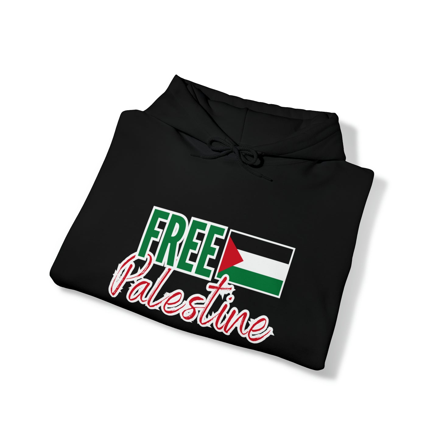 Free Palestine (Unisex Heavy Blend™ Hooded Sweatshirt)