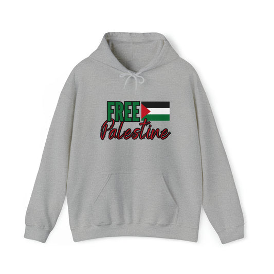 Free Palestine (Unisex Heavy Blend™ Hooded Sweatshirt)