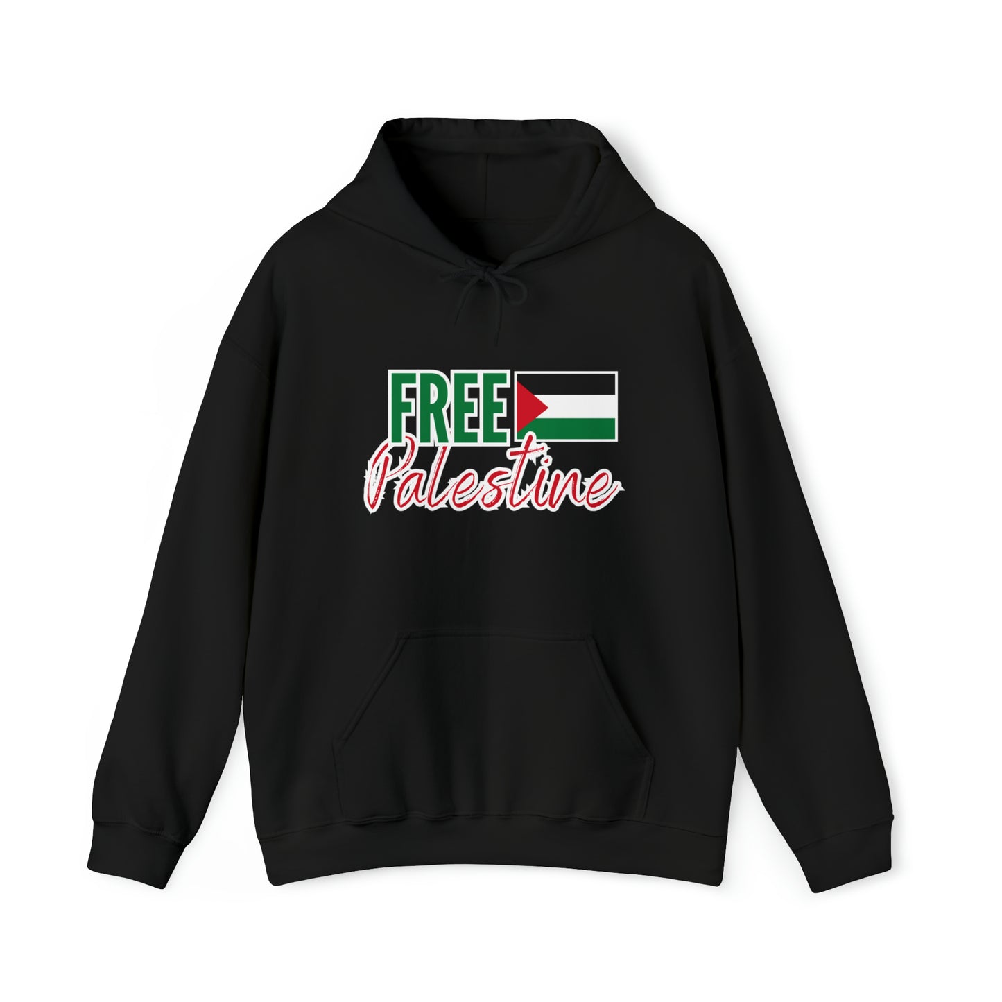 Free Palestine (Unisex Heavy Blend™ Hooded Sweatshirt)