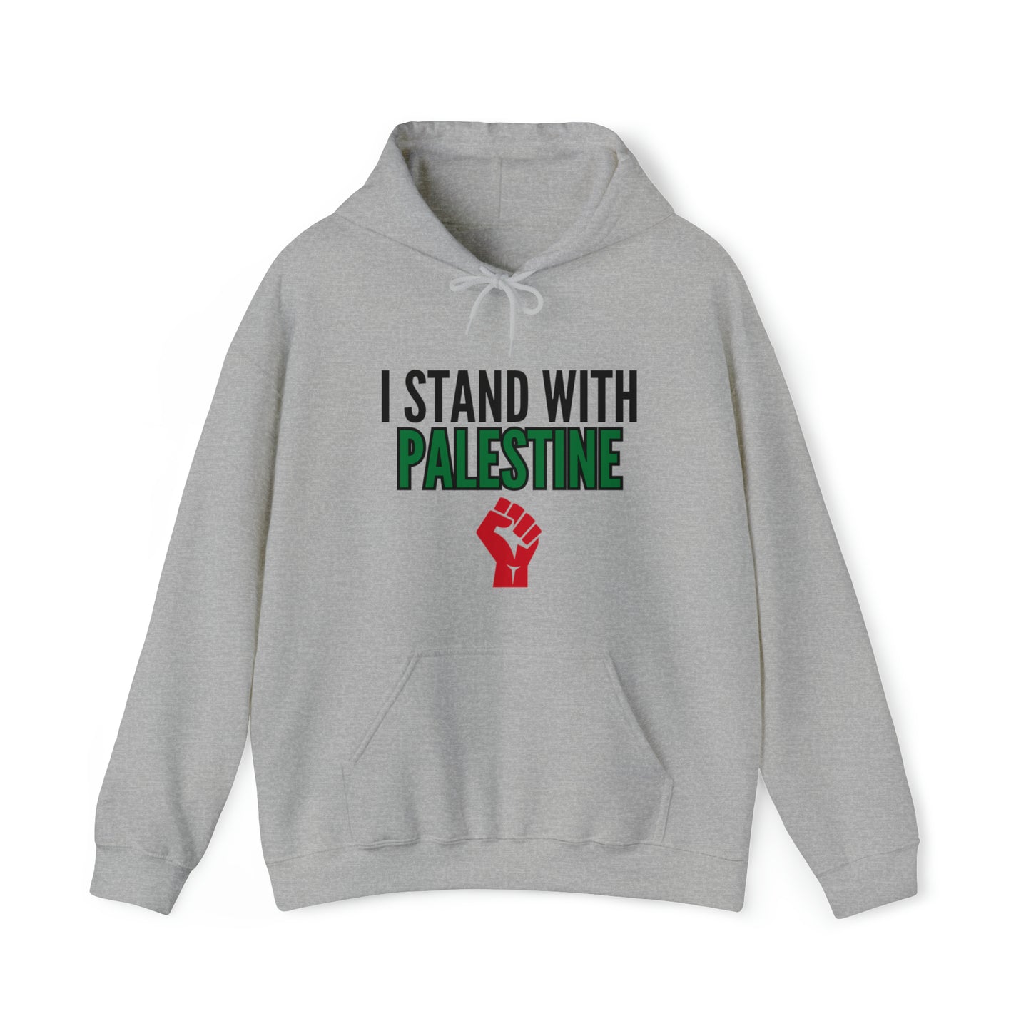 Unisex (I Stand With Palestine) Heavy Blend™ Hooded Sweatshirt