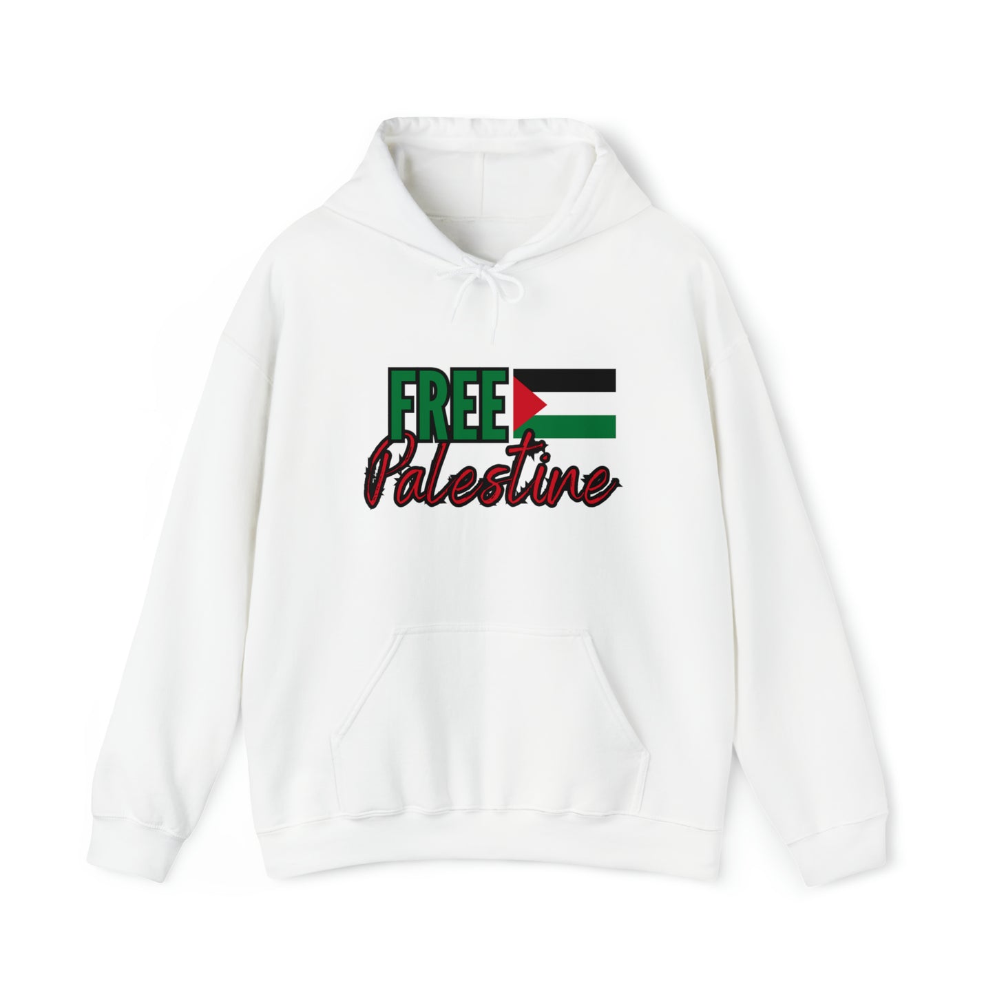 Free Palestine (Unisex Heavy Blend™ Hooded Sweatshirt)