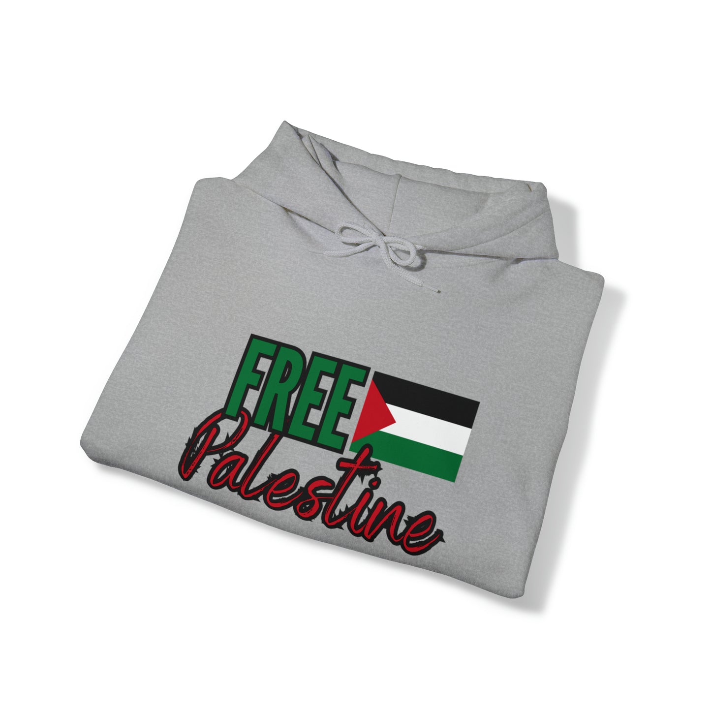 Free Palestine (Unisex Heavy Blend™ Hooded Sweatshirt)