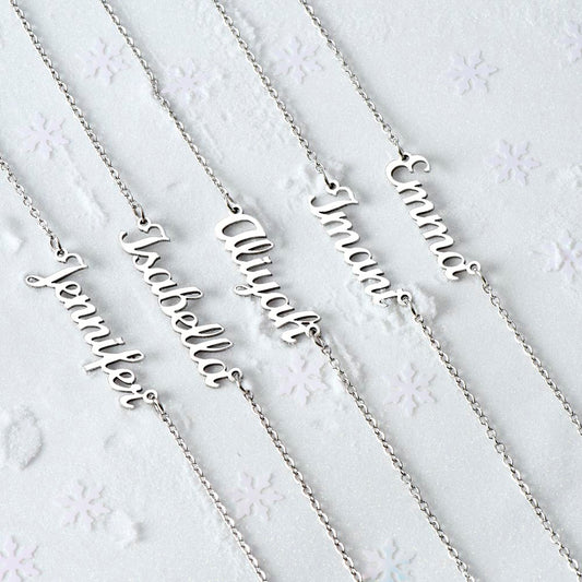 Custom Name Necklace (Horizontal)